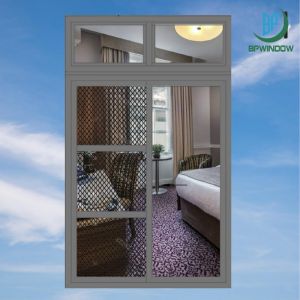 CỬA ĐI MỞ TRƯỢT CÓ LƯỚI CHỐNG CÔN TRÙNG Nhôm BossWindow: Hệ BWD180